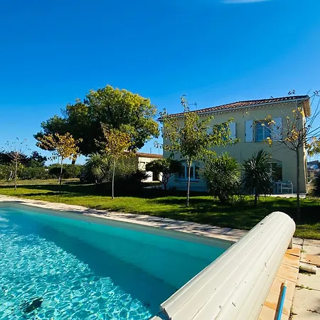 Agence Jf Immo- Avec Piscine Privee Pour 8 A 10 Personnes V0861 别墅 阿格德