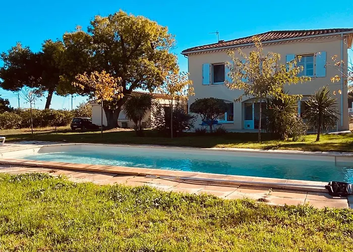 Agence Jf Immo- Avec Piscine Privee Pour 8 A 10 Personnes V0861